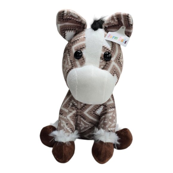Kids Toys For All - Western Farm Pals Stuffed Plushies | Stuffed Farm Animals MD - Picture 2 of 9